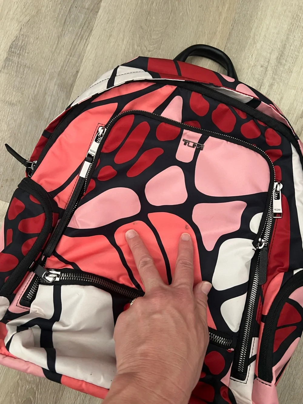 Tumi Voyageur Celina Backpack in Swallow Tail Print